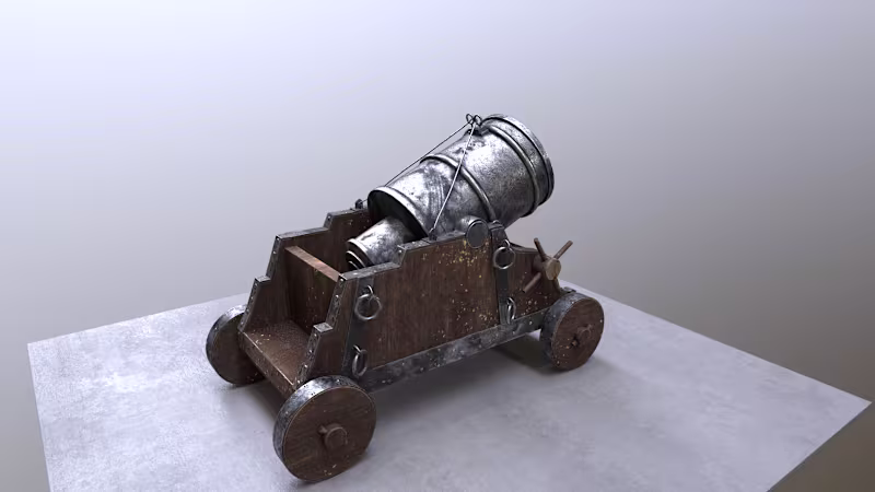 Cover image for Old Cannon | 3D Game