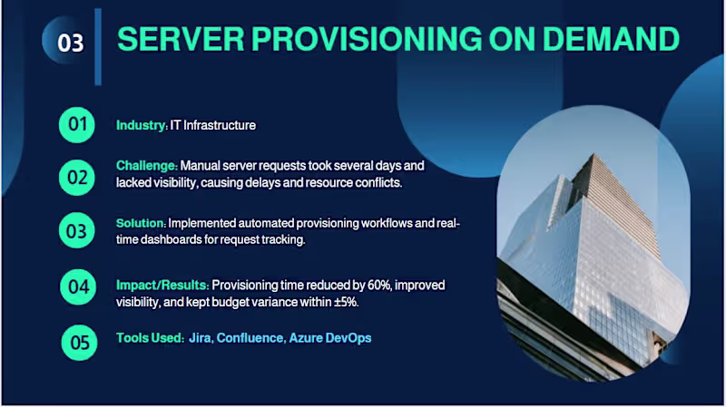 Cover image for Automated Server Provisioning System Implementation