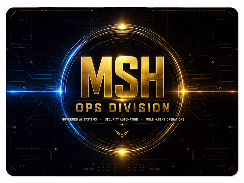 Cover image for Governed AI ops system for your business