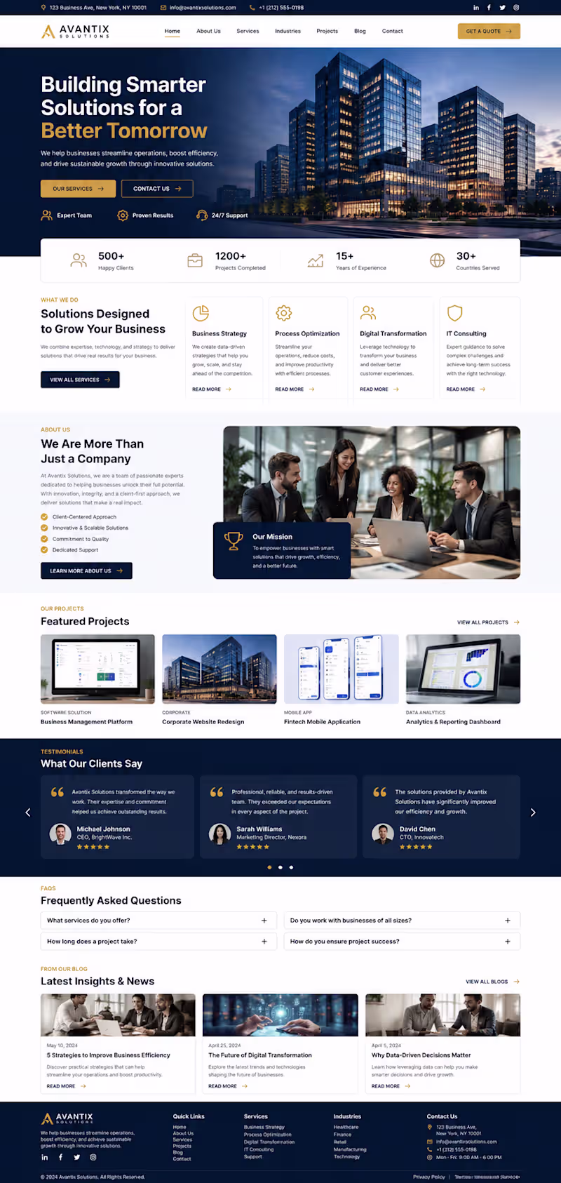 Cover image for I will design redesign Wix Wordpress squarespace website design 
