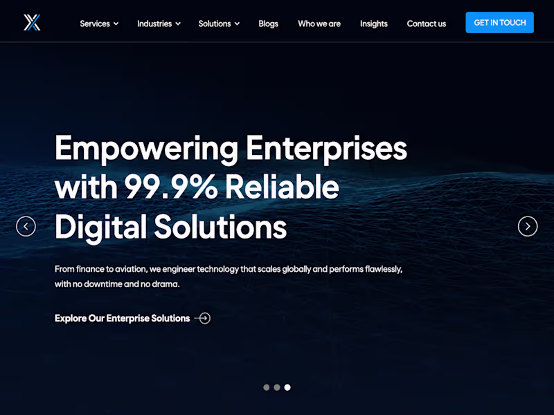 Cover image for Designed and developed a modern,
