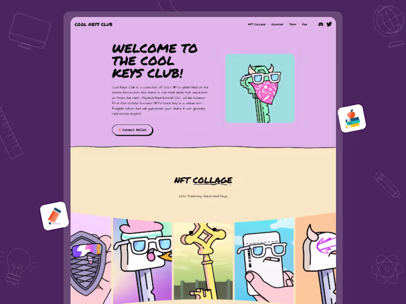 Cover image for Cool Keys Club — NFT