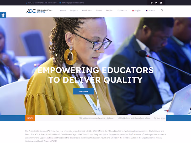 Cover image for Home : Africa Digital Campus