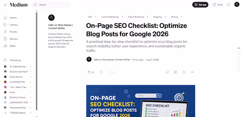 Cover image for I Will Write Engaging, SEO-Optimized Blog & Website Content