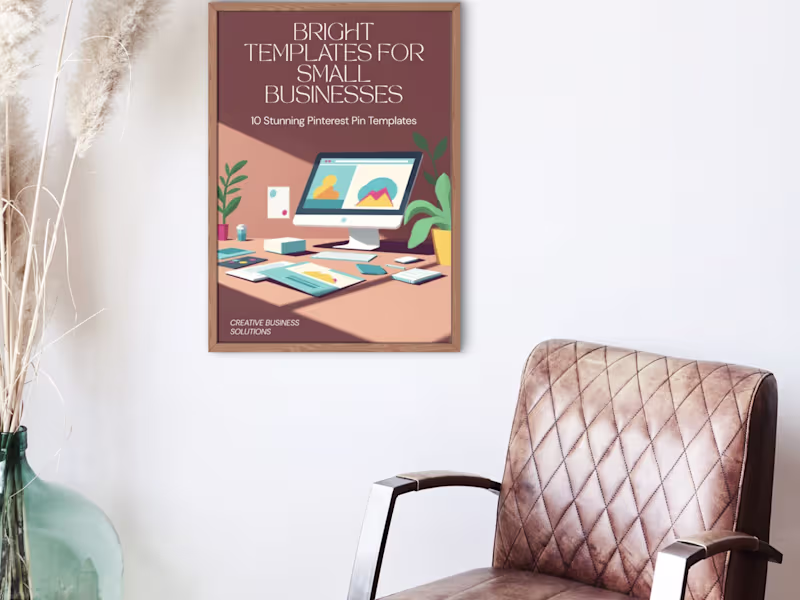 Cover image for Pinterest Pin Template Bundle – Editable & Ready to use