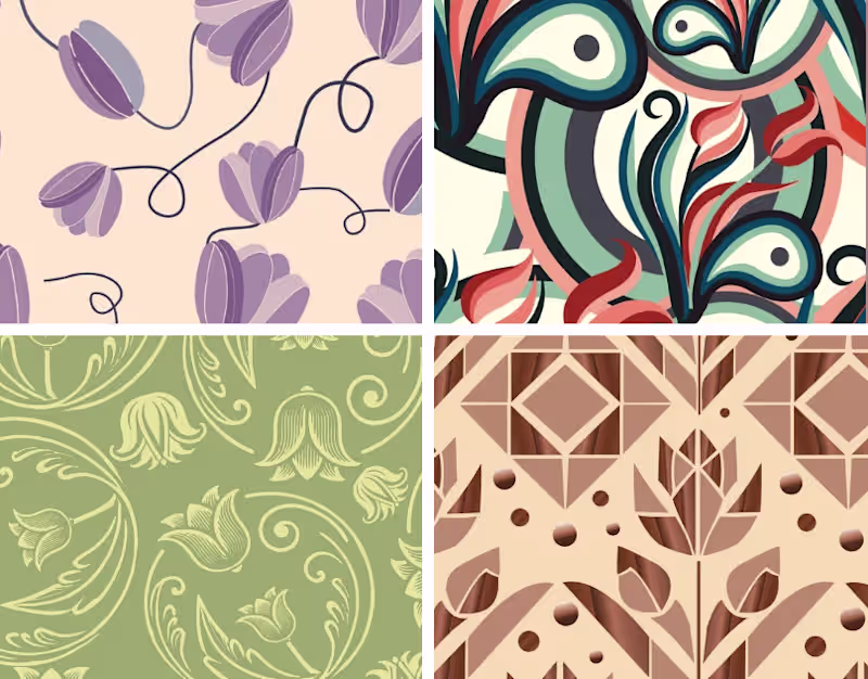 Cover image for Tulip Tales: A Surface Pattern Collection