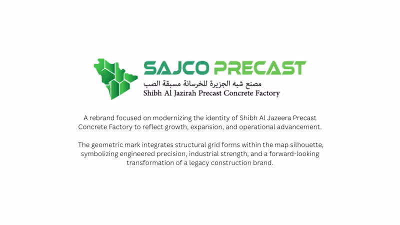 Cover image for SAJCO Precast Logo Modernization
