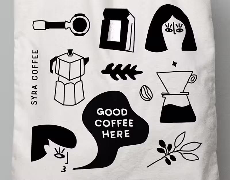 Cover image for Brand Identity - Syra Coffee