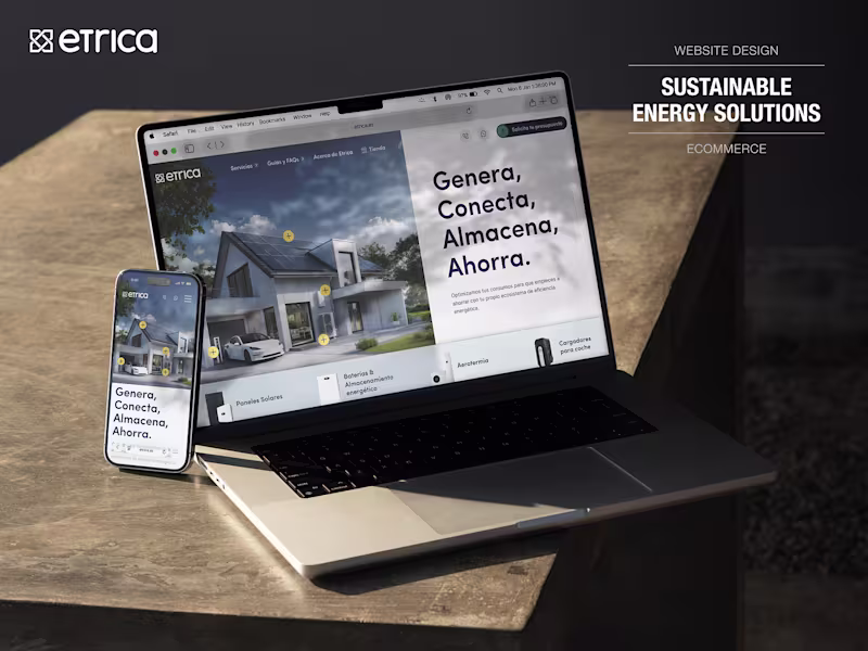 Cover image for Complete Digital Transformation for ETRICA's Online Presence