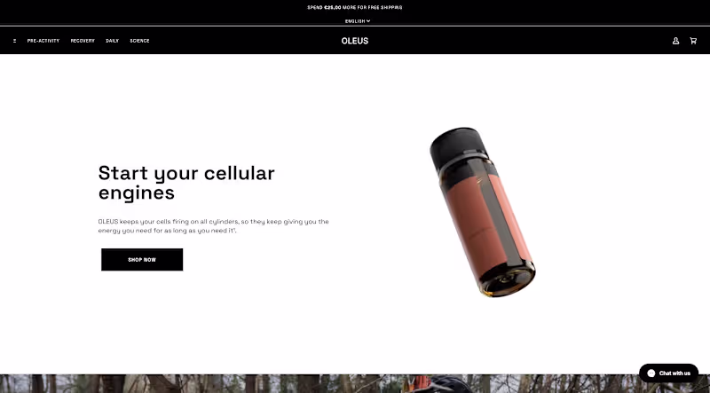 Cover image for OLEUS | Sport Food