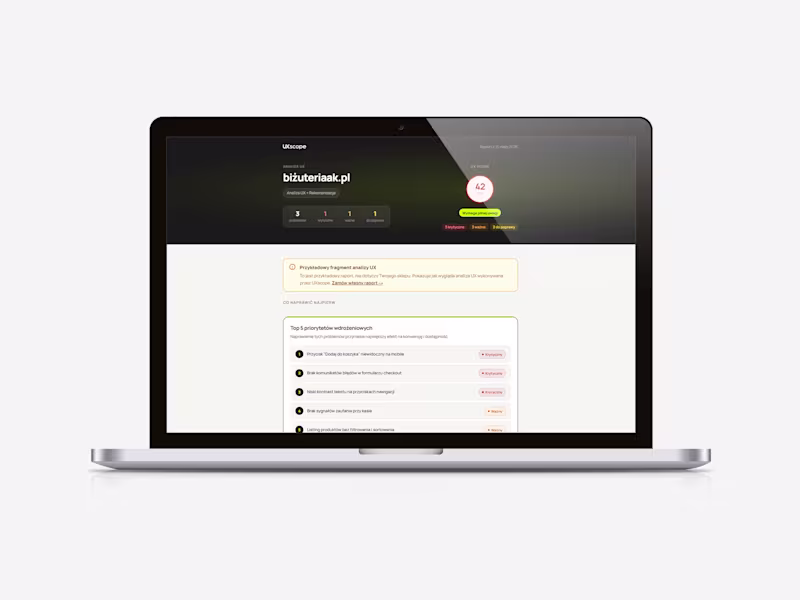 Cover image for UX Audit for Websites & E-commerce Stores