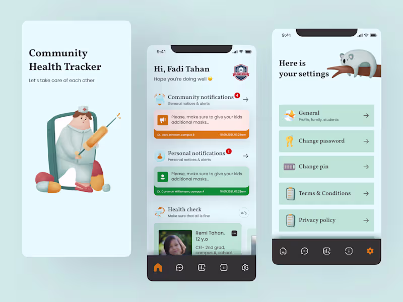 Cover image for Community Health Tracker