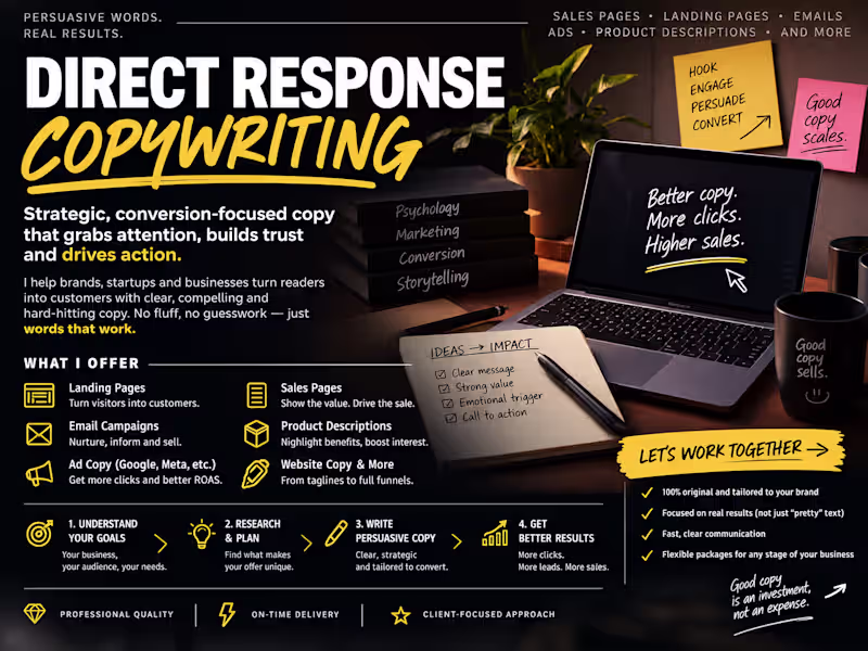 Cover image for Direct Response Copywriting