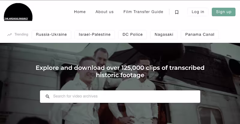 Cover image for Launch of The Archive Project Digital Platform