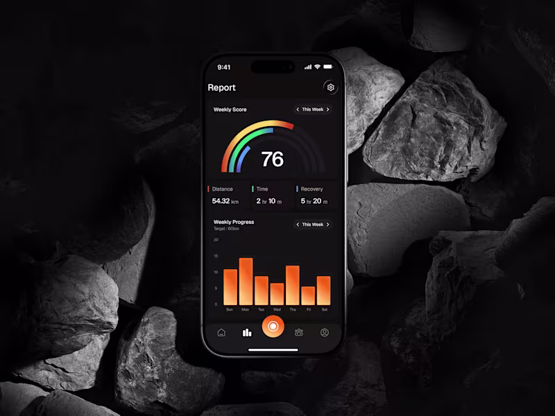 Cover image for Activity Tracking Mobile App Design