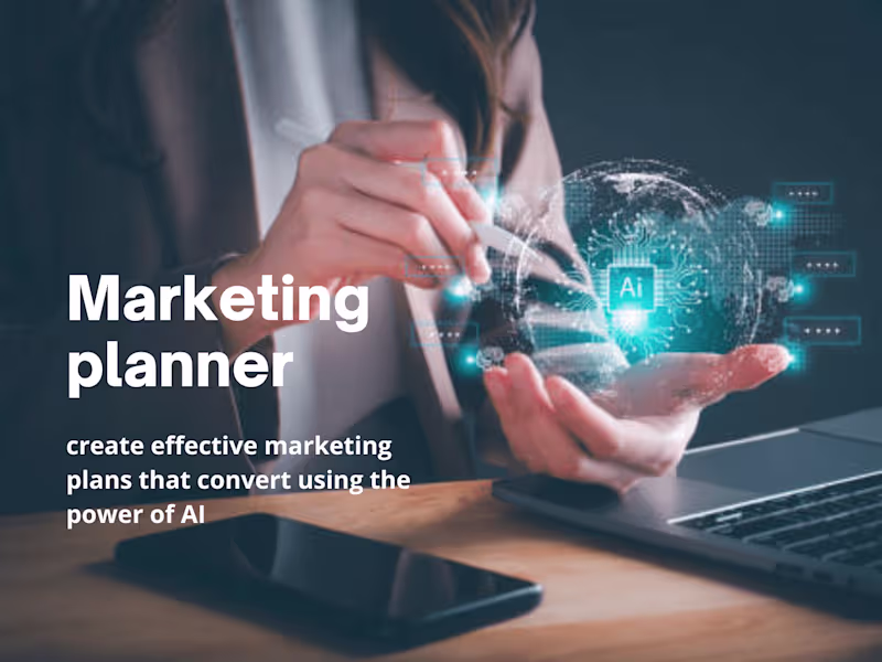Cover image for Marketing Plan 