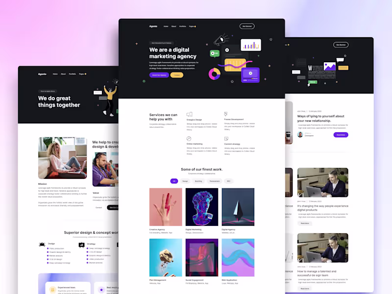 Cover image for Framer - Marketing Website