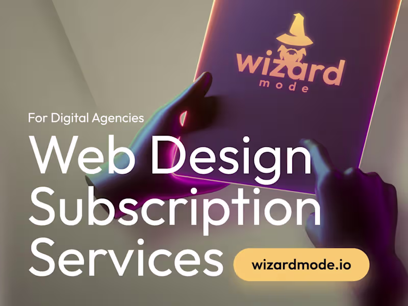 Cover image for Web/UI Design Subscription | Unlimited Requests