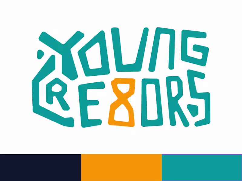 Cover image for New brand identity for YoungCre8ors,