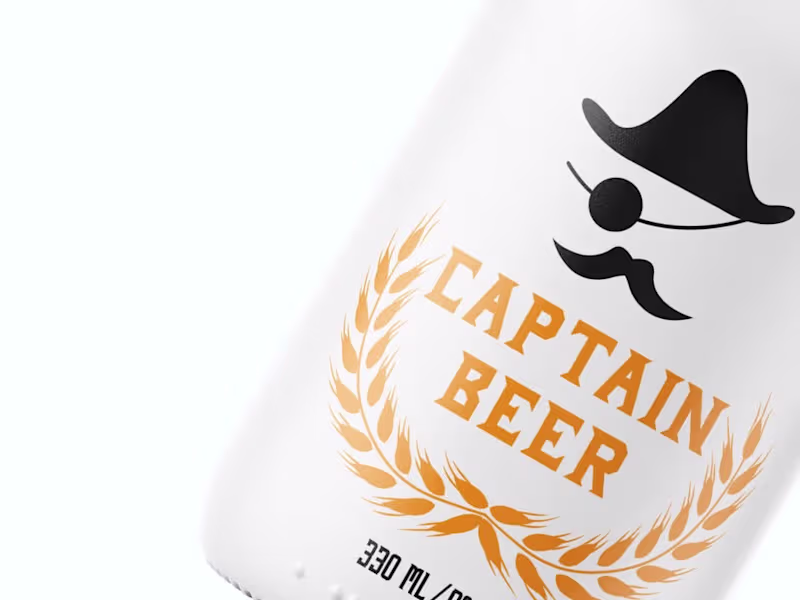 Cover image for CAPTAIN BEER — Packaging Design
A