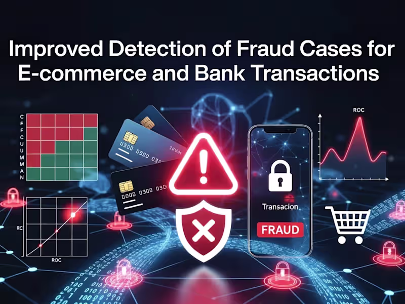 Cover image for Machine Learning Fraud Detection System