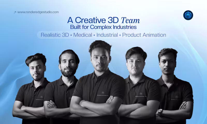 Cover image for 3D Motion Designer for Medical, Industrial & Product brands
