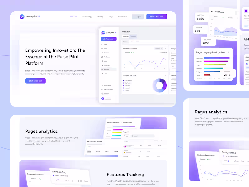 Cover image for Website for AI-Driven platform, that helps with your SaaS