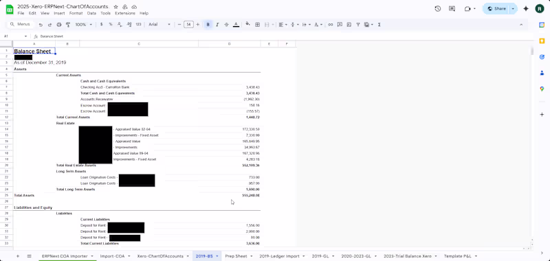 Cover image for Xero to ERPNext Data Migration – 5 Years of Financial Records