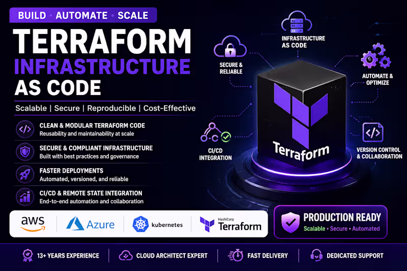 Cover image for AWS/Azure Infrastructure as Code with Terraform