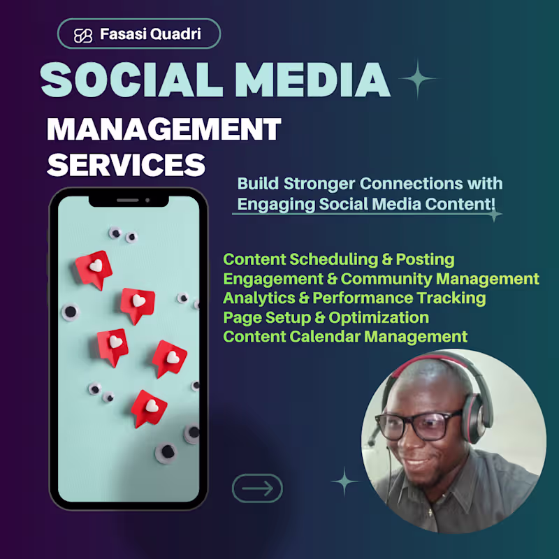Cover image for Social Media Management Services