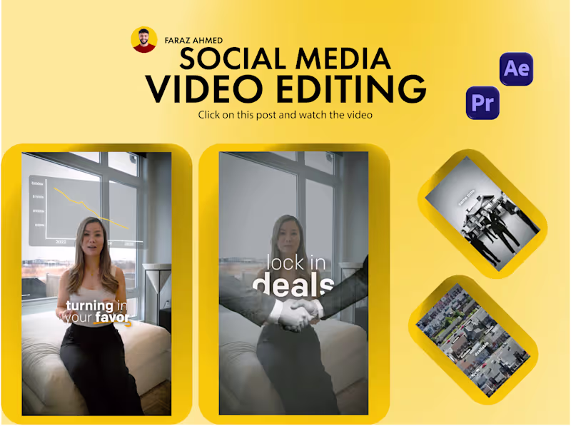Cover image for Short-Form Content Editing & Visual Effects