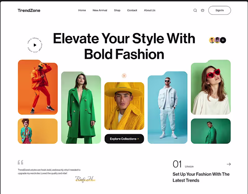 Cover image for Design Complete Fashion & Lifestyle E-Commerce Store