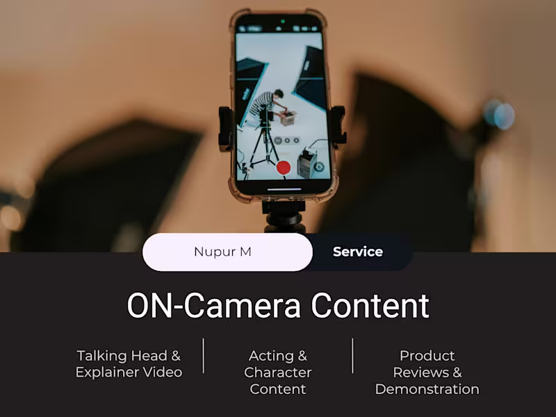 Cover image for ON-Camera Content