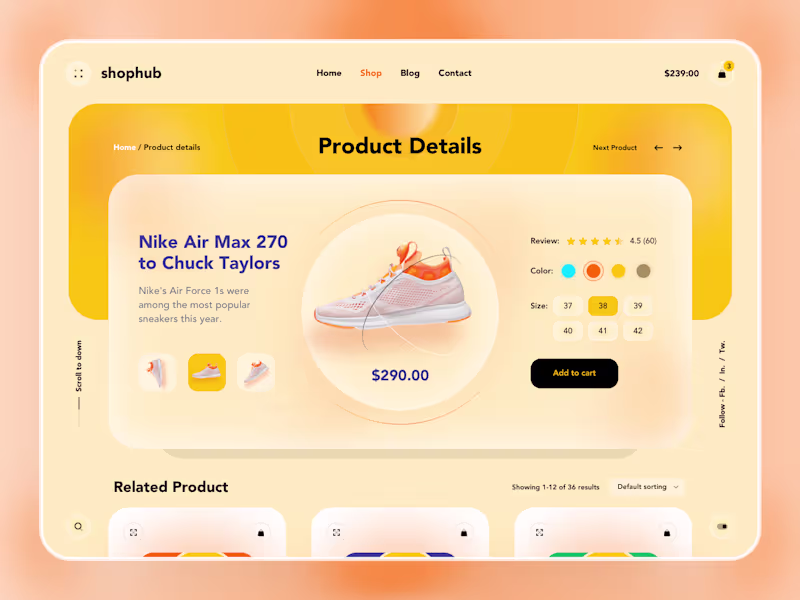 Cover image for E-commerce Website Design