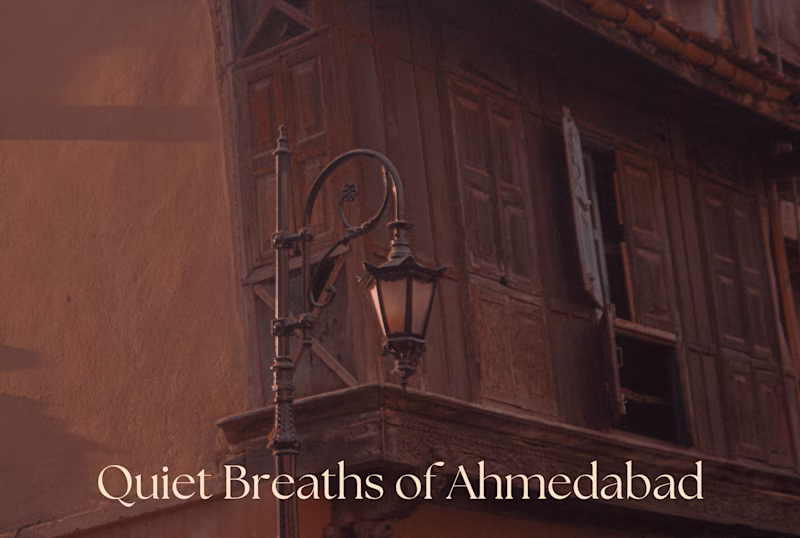 Cover image for Quiet breaths of Ahemdabad
