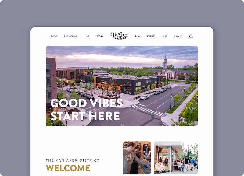 Cover image for Van Aken District Website