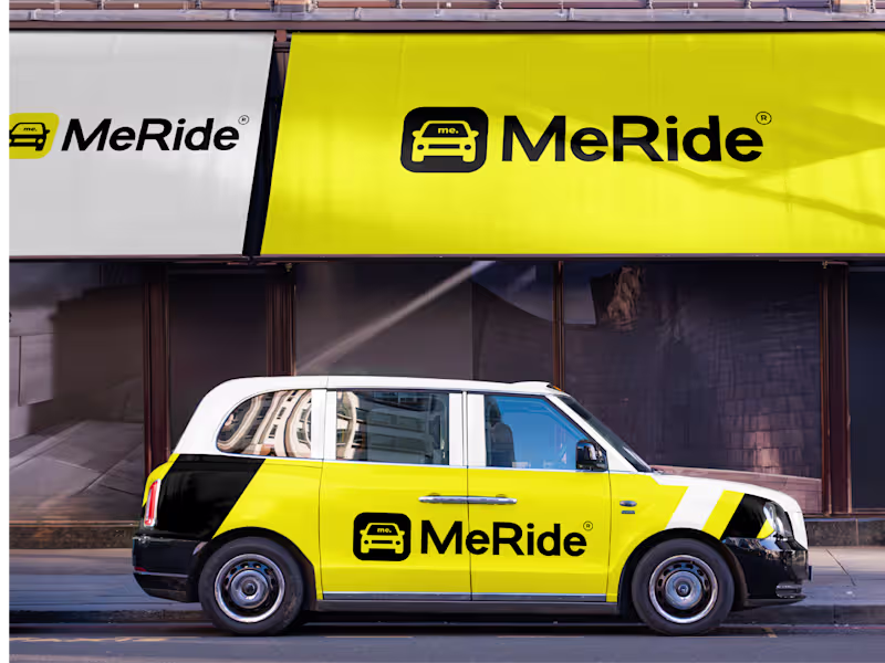 Cover image for MeRide Brand Identity