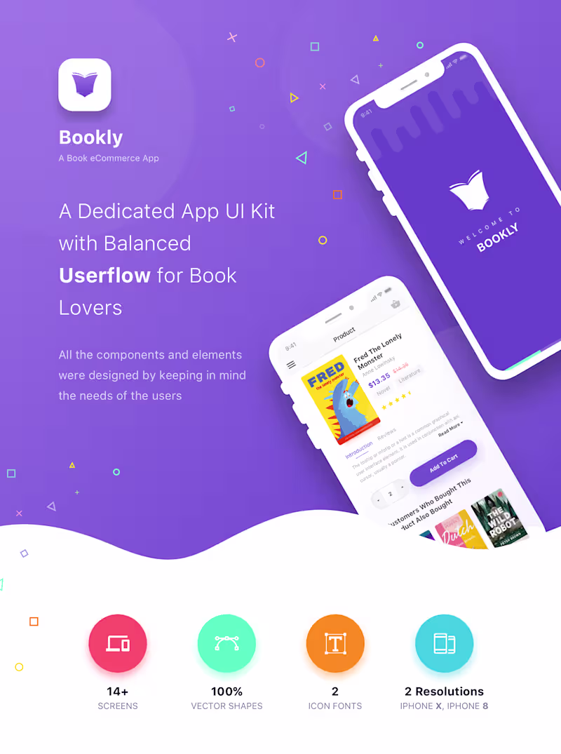 Cover image for Bookly - A Book eCommerce App