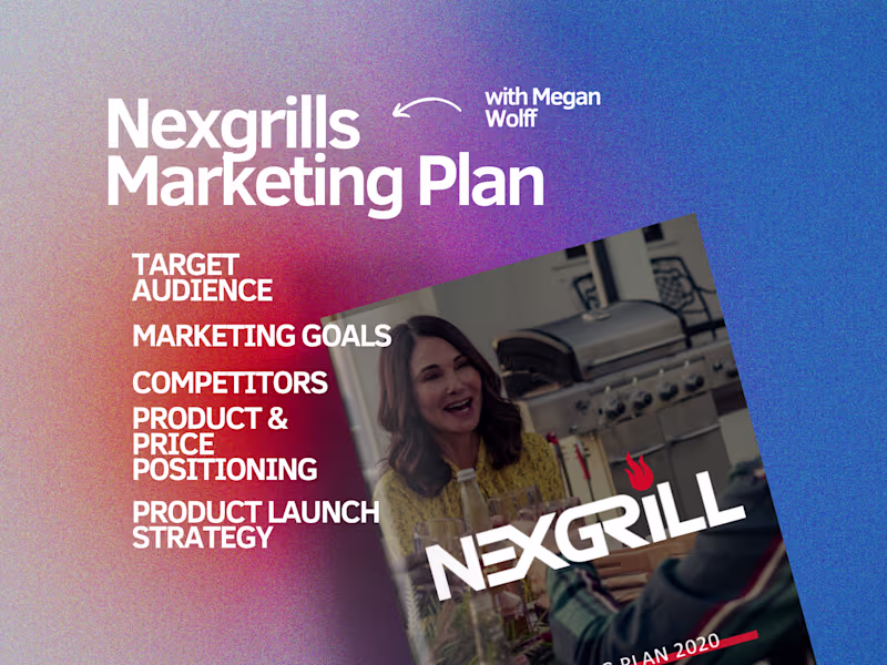 Cover image for Flame Grilled Brand & Marketing Strategy: Nexgrill Barbeques