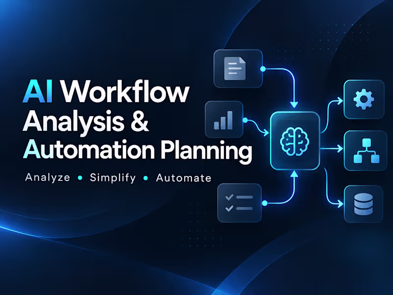 Cover image for AI Workflow Analysis & Automation Planning