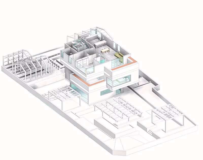 Cover image for Revit Project : Mixed-Use Residential Design