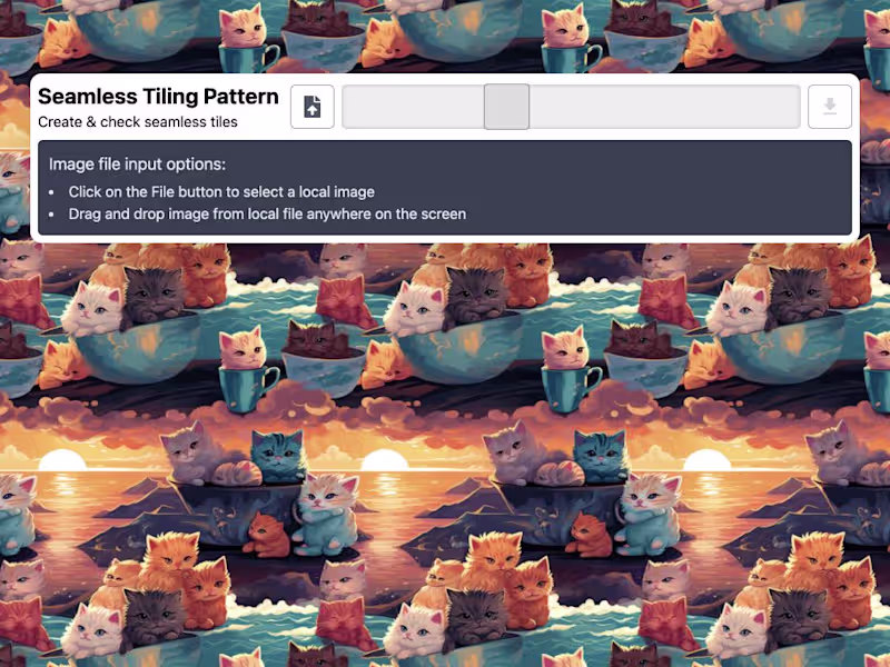 Cover image for Tiles — Interactive Pattern Preview with Next.js