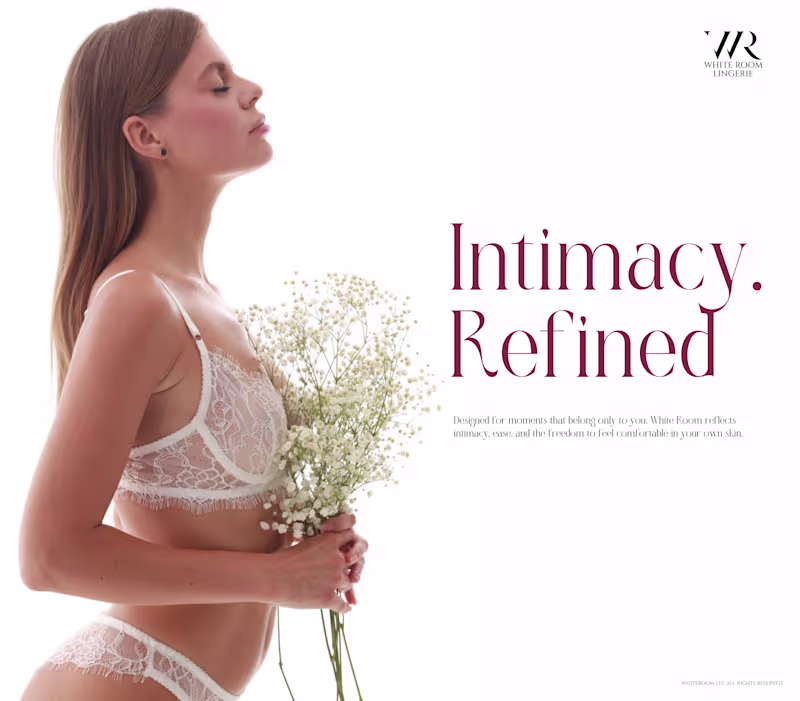 Cover image for Emotional Brand Identity for White Room Lingerie