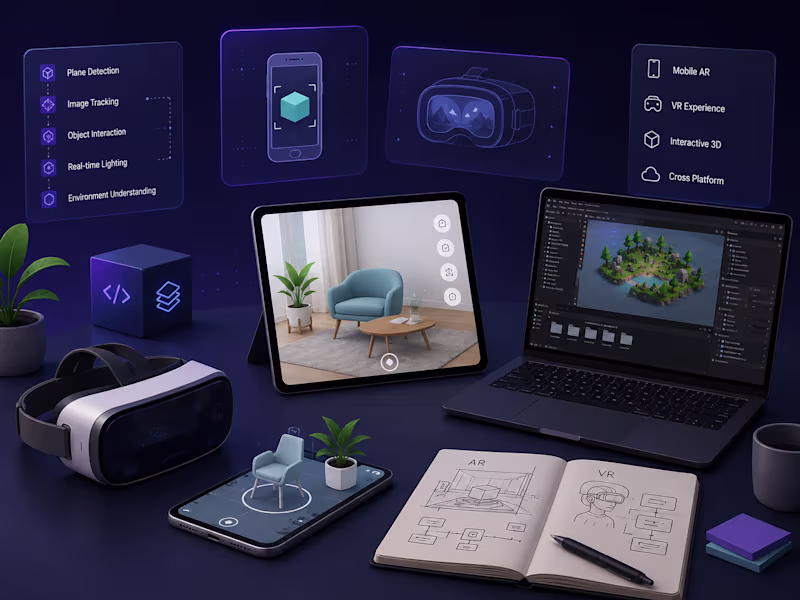 Cover image for AR & VR Application Development