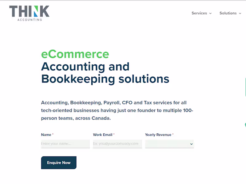 Cover image for Website Redesign + SEO for a Canadian Accounting Firm