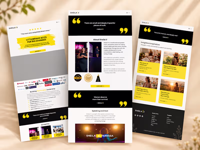 Cover image for Kajabi Website Design for a