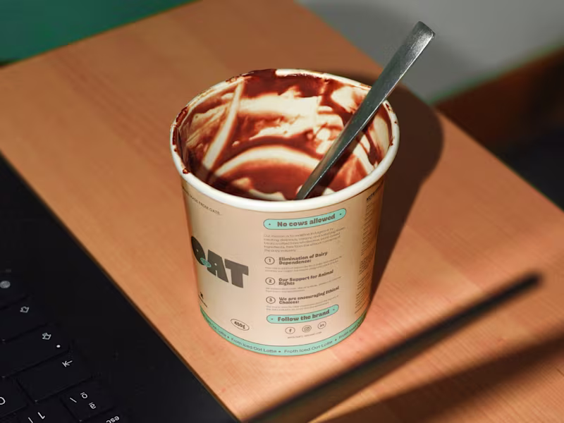 Cover image for Holy Oat, bold and earthy vegan ice cream 