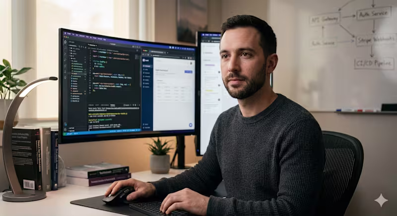 Cover image for Develop Full-Stack SaaS Features with JavaScript / TypeScript
