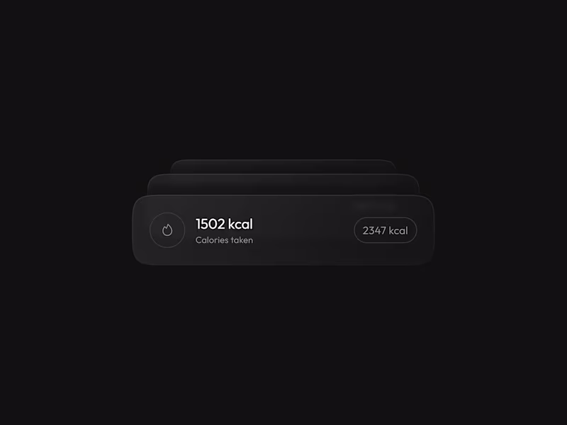 Cover image for Fitness App UI Component