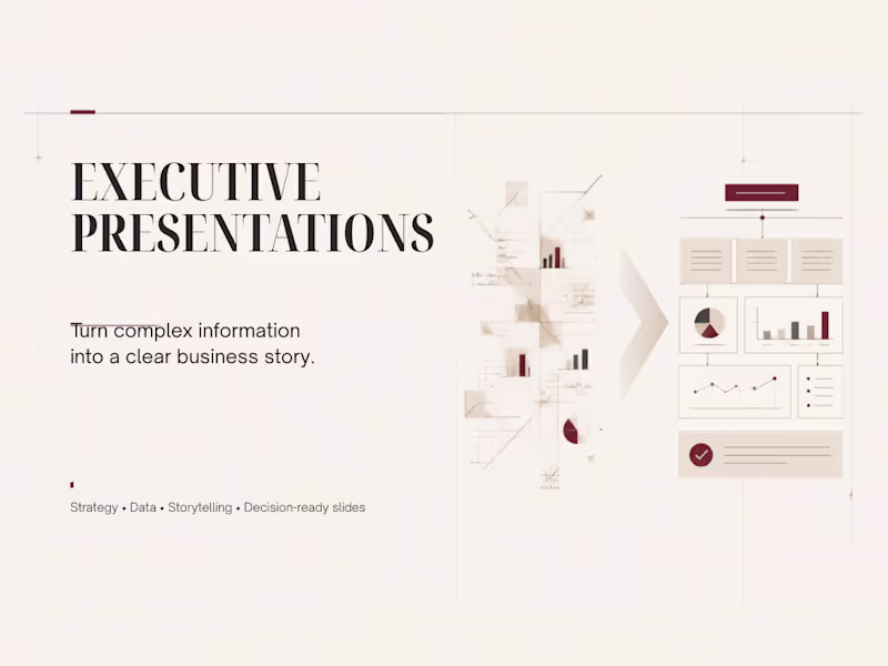 Cover image for Executive Presentations & Business Storytelling